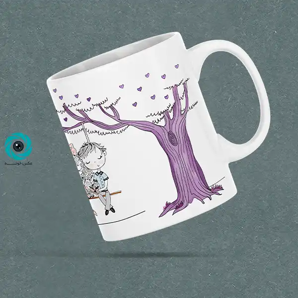 ماگ ولنتاین طرح یک