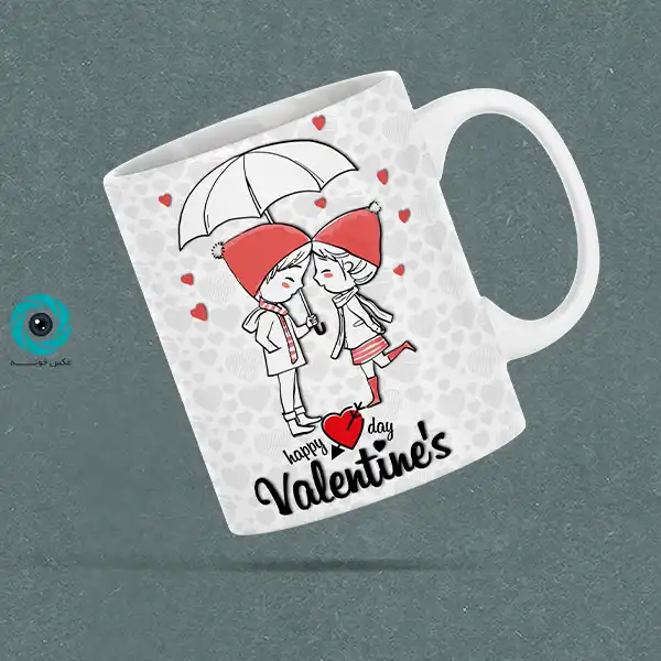 ماگ ولنتاین طرح دو